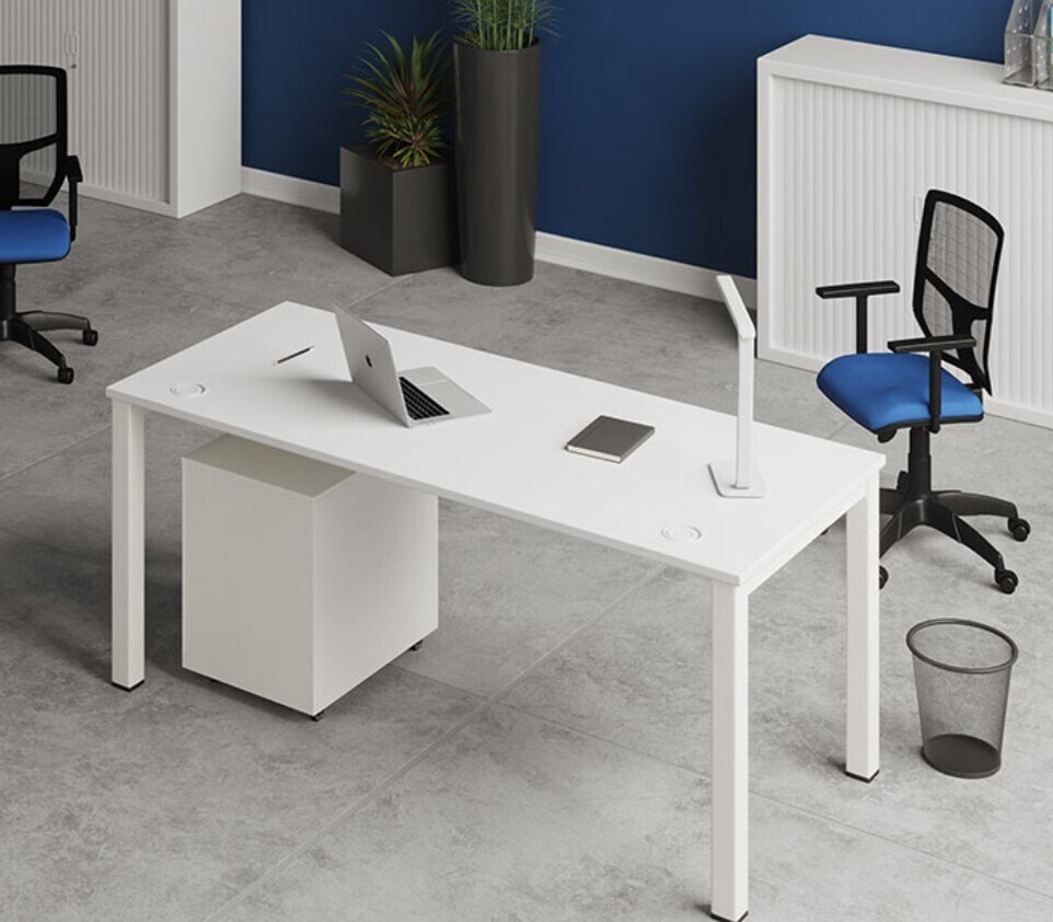 BUREAU ARIEL droit avec électrification