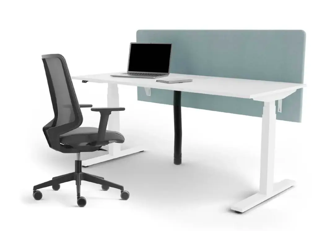 Individuele elektrische bureau Milan