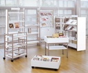 ECHELLE TRAIT D'UNION départ double face AVEC TABLETTES DROITES COMPRISES (copie)