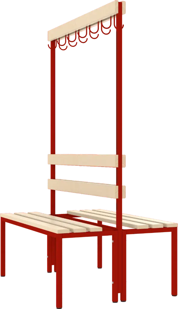 BANC VESTIAIRE double 16 COULEURS STANDARD