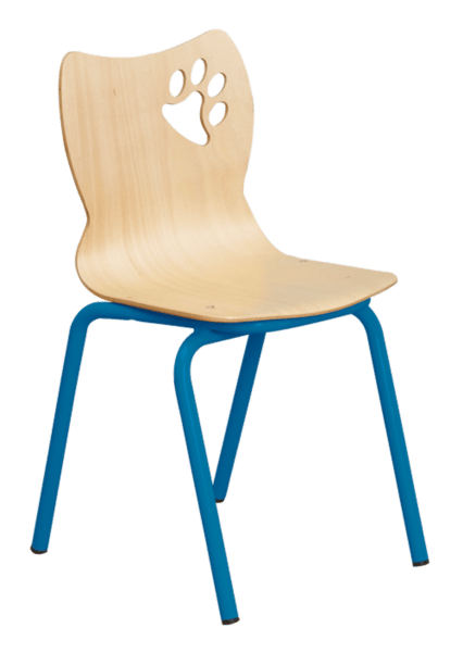 CHAISE PATTES D'OURS 4 pieds