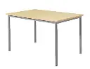TABLES BERMUDES mélaminé carré/rectangulaire primaire