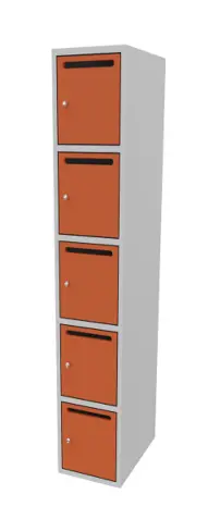 CASIERS PROFESSEURS (TROUS A LETTRES) STRUCTURE 7035 PORTES 16 COULEURS STANDARDS