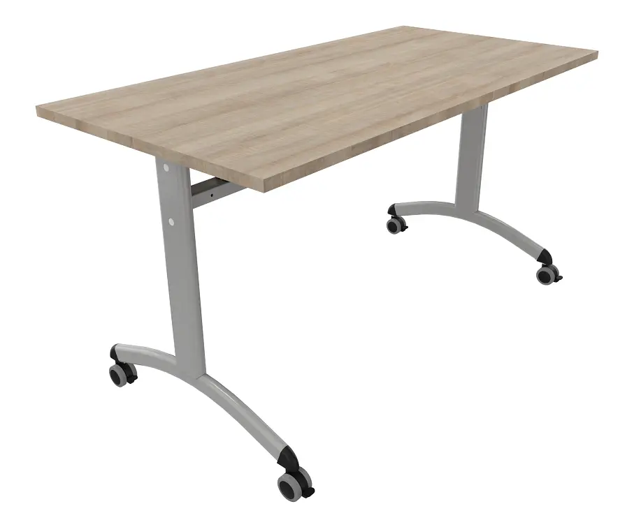 TABLE FT12 plateau stratifié chants ABS profondeur 70cm