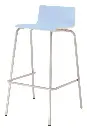TABOURET HAUT SAX COQUE HAUTE SAX stratifié 2 faces 