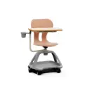 CHAISE LIANE A ROULETTES AVEC PORTE SAC ET TABLETTE