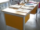 BUREAU CHAIRE LERN MELAMINE ABS 135X64