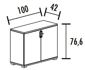 ARMOIRE TAK avec portes