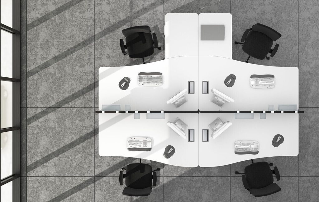 BUREAU SIGMA ONDE 3 COINS ARRONDIS droite ou gauche