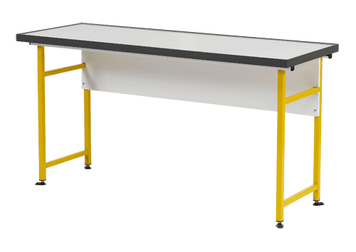 TABLE ELEVE SECHE "Glace émaillée"