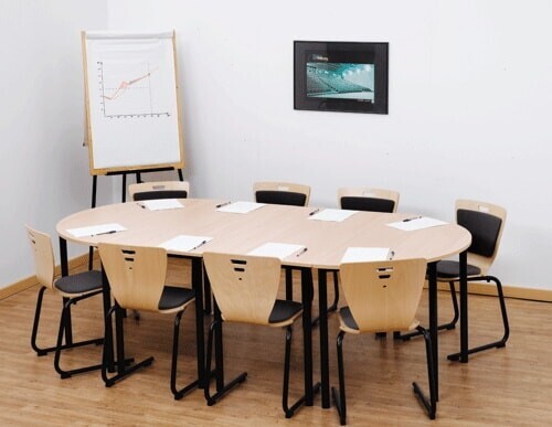 TABLES BERMUDE ovale primaire