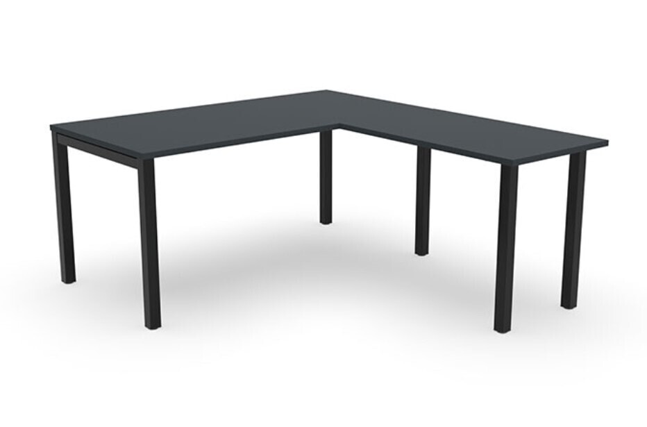 BUREAU ARIEL REGLABLE compact asymétrique 90° avec retour