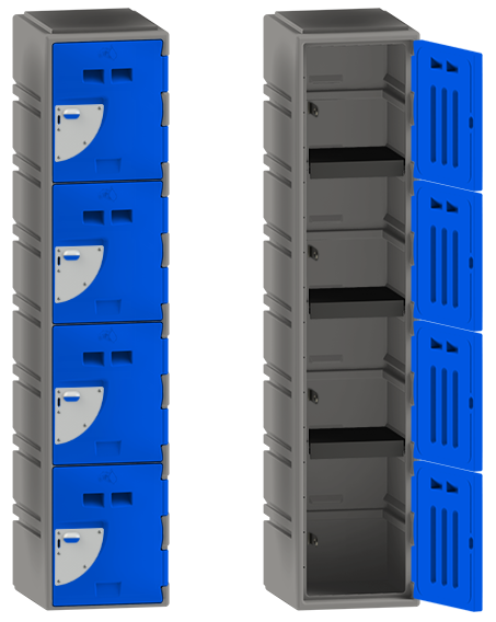 CASIER PLASTI hauteur 170cm