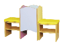 BANC D'ACCUEIL BABI COLOR