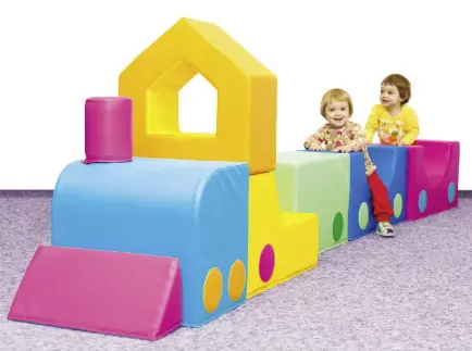 [TRAINCOLOREBLOCKS] TRAIN COLORE - BLOCKS EN MOUSSE