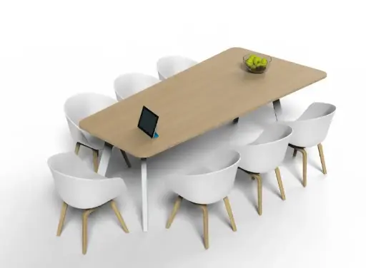 TABLE DE REUNION JUNTO PRESENTATION métal