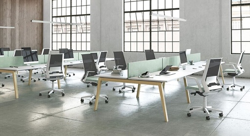 BUREAU BORN piétement bois