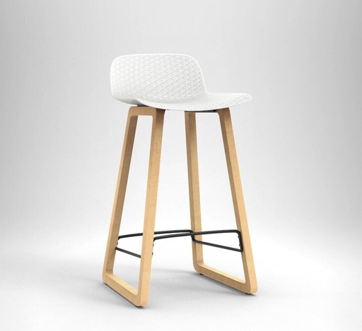 [4TABNUT] LOT DE 4 TABOURETS HAUTS NUT