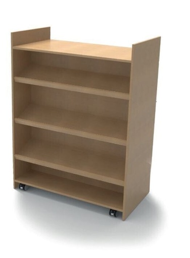 [ALBIBLI.4RF] BIBLIOTHEQUE BIFACE MOBILE