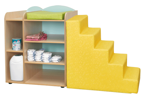 ESCALIER POUR COMMODE A LANGER BABI COLOR