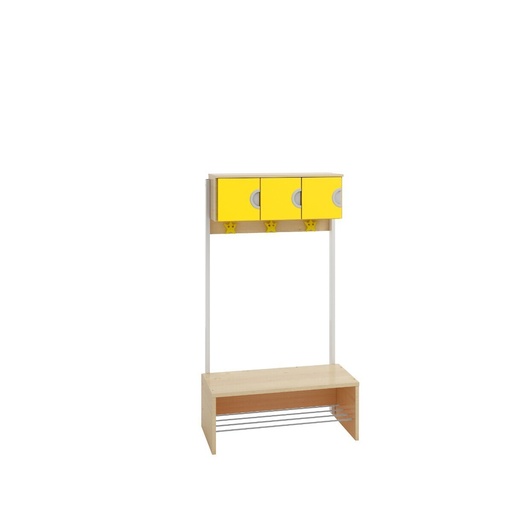 PORTE MANTEAUX CUBO avec portes