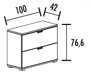 ARMOIRE TAK avec tiroirs télescopiques
