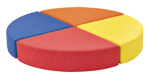 POUF 1/4 ROND