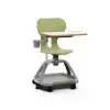 [LIANETABLE] CHAISE LIANE A ROULETTES AVEC PORTE SAC ET TABLETTE