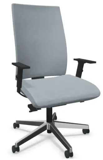 SIEGE INTRATA EN TISSU LUCIA GRIS