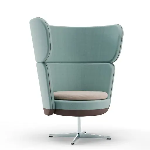 Lounge Manny: Hoge rugleuning 